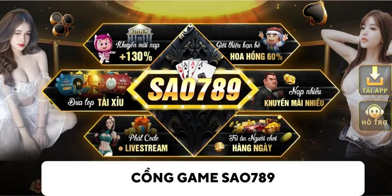 Sao789 - Cổng Game Đặt Cược Trực Tuyến Ăn Tiền Thật